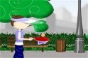 Dekázz minél többet a pingpongütővel! Vigyázz, a labda egyre gyorsabban pattog! Mozgasd az egeret jobbra és balra, hogy ne essen le a labda!