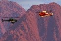 Fantasztikusa hangulatú helikopteres játék! Győzd le a támadókat! Irányítás: nyilak és egér!