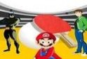 Ping-pong ismert figurákkal, a klasszikus szabályok szerint.