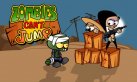 Beware, the zombie apocalypse did finally come. Fortunately you know how to avoid ever-hungry creatures - "Zombies can't jump". Prepare, grab your weapons and fight off the zombie invasion in this great and challenging tower defense game!
