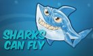 Drag Airfin, the shark, down and release him to let him fly. The point of each level is to collect all the clovers. Also watch out for the spikey turtles! 