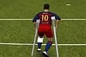 Messi lesérült, ezért Rád lesz szüksége! Irányíts a nyilakkal, illetve a számokkal tudsz rámozdulni, lőni a labdával.