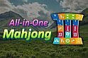 Mahjong nehézségi fokozat, és háttér választással.