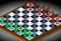 Remek sakk játék vár rád, a tábla az online játék felületén 3D nézetben mutatja a figurákat.