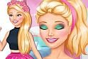 Segíts Barbie-nak a sminkes játékban, hogy minél jobban nézzen ki a fotózáson az online játék végére.