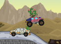 Ugrass Monster Truck-oddal ja és persze lőj! Igazi amerikai buli.
