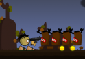 Lövöldözz eszeveszettül! Állítsd meg a fa-zombikat!