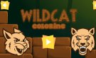 Wild cat coloring