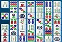 Igazi klasszikus mahjong, amelyben a táblák egyre nagyobbak lesznek.