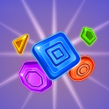 The task is simple, solve the puzzle, get the diamond. How hard could it be, right? As it turns out, it can be really hard. If one thing moves, everything moves. Match shapes with other shapes that are the same shapes to get a new shape. Each new shape yo...