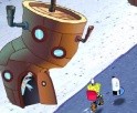 Spongyabob a népszerű rajzfilmhős felcsapott pizzafutárnak. Segítsd, hogy minél több pizzát tudjon házhozszállítani! Irányítani a nyilakkal tudod, a pizzákat pedig a szóköz és a ctrl billentyűkkel tudod eldobni, attól függően milyen...