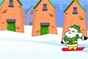 Snowboard a Mikulással! Igyekezz végigmenni a pályán! Ugord át az akadályokat, és vedd fel az extra ajándékokat!